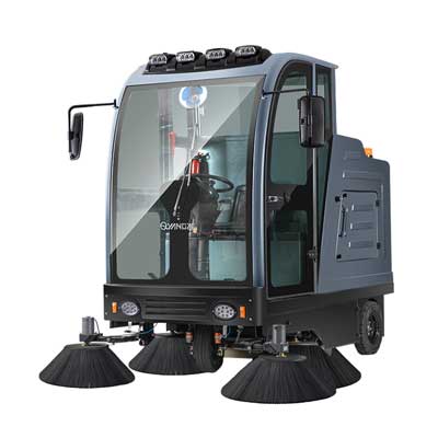 YZ-S13駕駛式掃地機(jī) 揚(yáng)子大型電動(dòng)掃地車