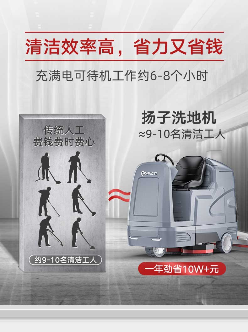 揚(yáng)子X(jué)9洗地機(jī)